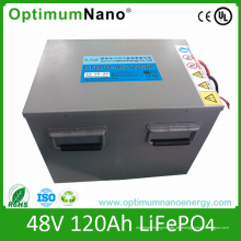 Almacenamiento óptimo de energía Batería LiFePO4 48V 120ah